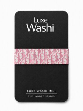Dior (Pink) Washi Tape - Luxe Washi Mini